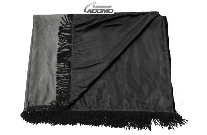 Lkw Gardinen für Scania S ab 2017 ,grau-schwarz, gratis Gardinenhaken 