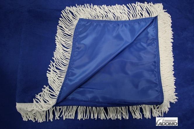 Lkw Gardinen für Scania S ab 2017, blau-weiß, gratis Gardinenhaken 