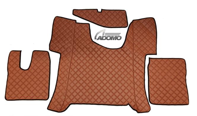 Kunstlederfußmatten Man TGS ab 2020 braun 