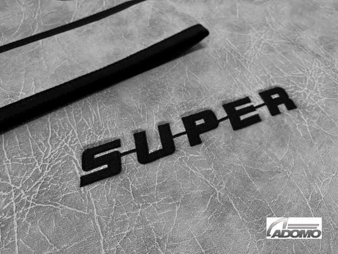 Kunstleder Fußmatten für SCANIA R ab 2017 grau GLATT drehbar/Luft SUPER 