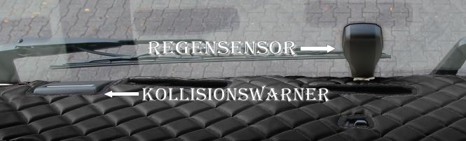 Armaturenabdeckung aus Kunstleder für Volvo FH4, FH5 mit Kollisionswarner , braun-matt 