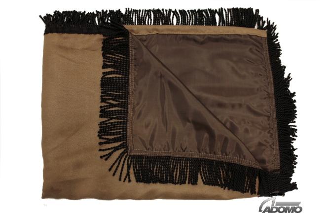 Lkw Gardinen für DAF ab 2021 XG XG+ XF, braun-schwarz, gratis Gardinenhaken 