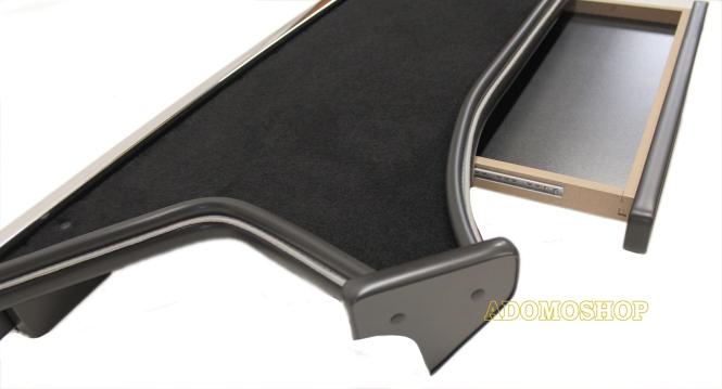 Beifahrertisch für Iveco S-WAY und  Hi-Way, Schublade, schwarz 