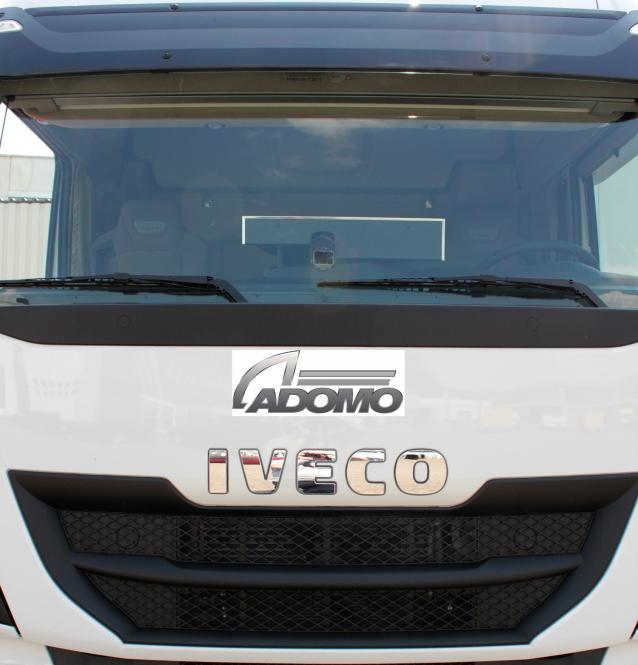 Lkw Mitteltisch Ablage für Iveco S-Way und Hi-Way, blau 