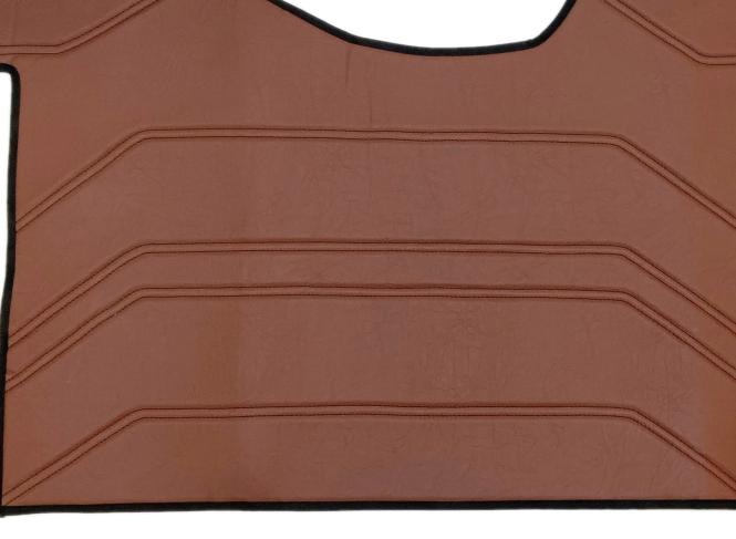 Kunstlederfußmatten Set für MP5 und MP4, luftgefederter Beifahrersitz, Kunstleder glatt mit extra Steppung 