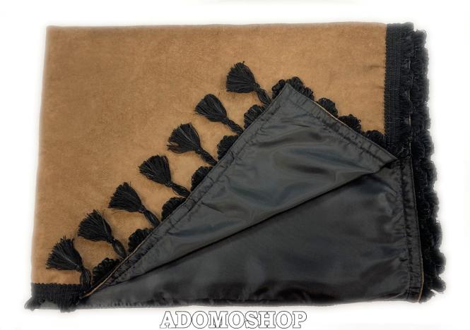 Gardinen für Mercedes Actros MP5 und MP4 Braun-Schwarz 