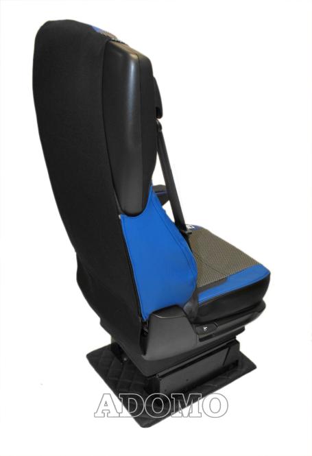 Sitzbezüge aus Kunstleder für Daf xf 105, xf 106 mit Grammersitzen, blau 