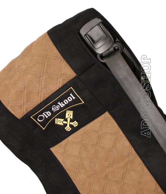 Sitzbezüge für Daf xf 106,105 Grammer-Sitze schwarz-braun, Old Skool 