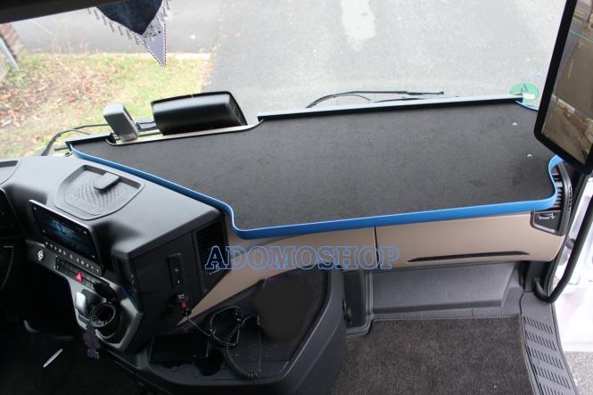 Ablagetisch für Mercedes Actros MP5 und Mp4 XXL NEU in blau 