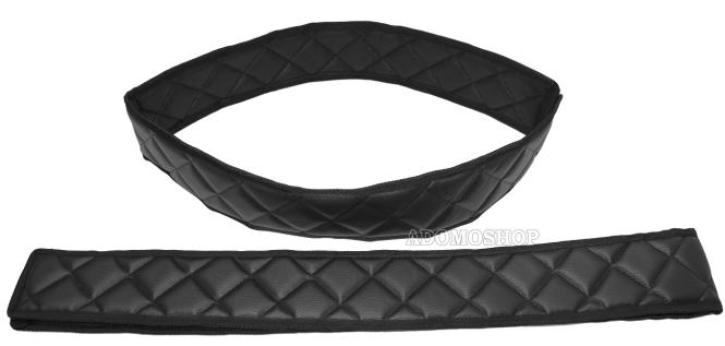 Kunstleder Fußmatten für SCANIA R ab 2017, klappbarer Beifahrersitz in schwarz, SUPER 