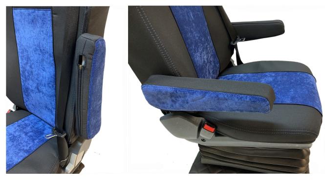 Armlehnen Bezüge 2 Stück  für Man Tgx tgs tgl tgm tga ab 2007 und ab 2020 beige 