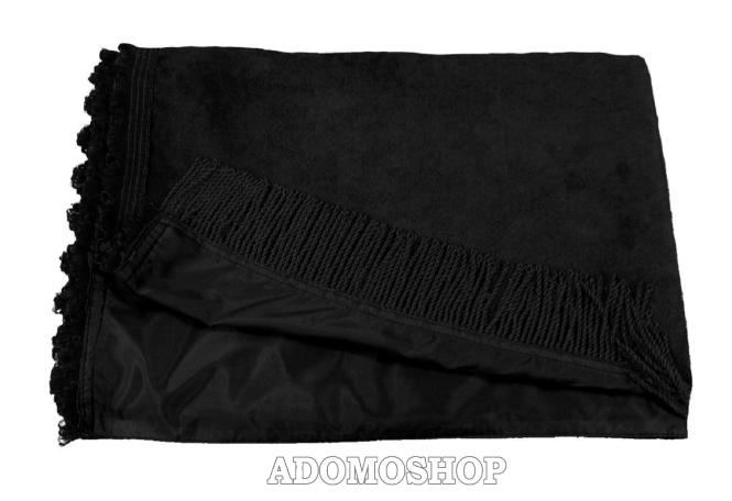 Man Gardinen für TGX, TGS  ab 2020, schwarz-schwarz, gratis Gardinenhaken 