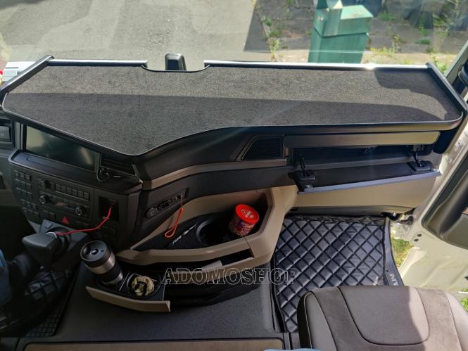 Ablagetisch mit Schublade für  Man Tgx ab 2020, in schwarz 