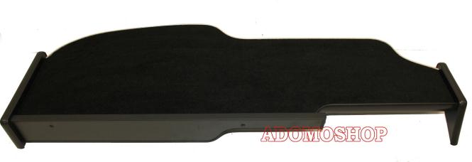 Ablagetisch Man Tgx ab 2007 bis 2020, Ausschnitt für Spurassistenten in schwarz-beige 