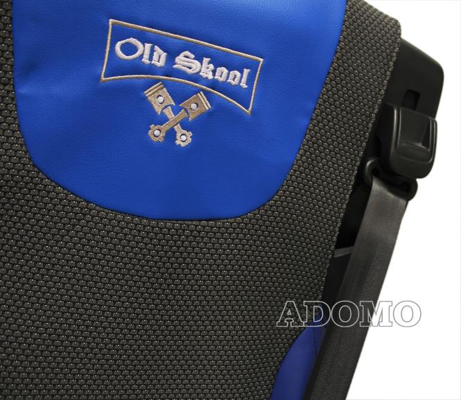 Sitzbezüge aus Kunstleder für Daf xf 105, xf 106 mit Grammersitzen, blau 