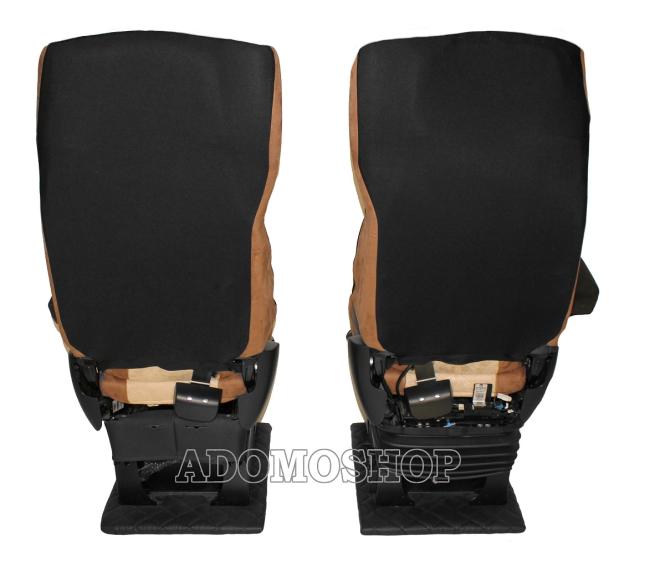 Sitzbezüge für DAF XF 106,XF105 Grammer Sitze braun-beige, Old Skool 