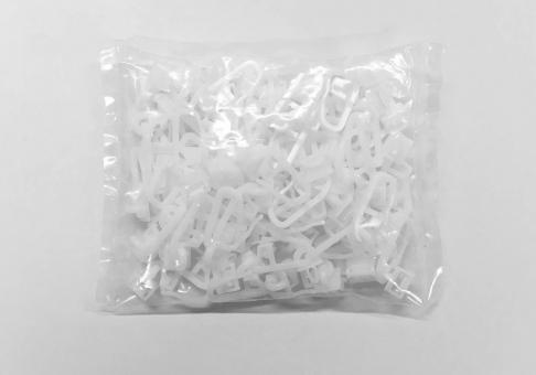 LKW Gardinen für DAF XF106   XF105, Grau-Rote Pompoms/Kugel 