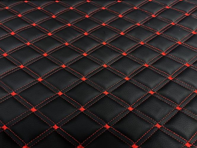 Kunstlederfußmatten mit Doppelnaht gesteppt für Man TGX ab 2020 