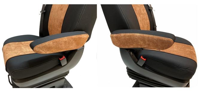 Armlehnen Bezüge für DAF XF 106 mit grammer Sitzen, 2 Stück 