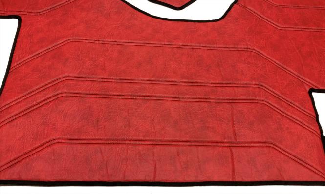 Kunstlederfußmatten Set für MP5 und MP4, luftgefederter Beifahrersitz, Kunstleder glatt mit extra Steppung 