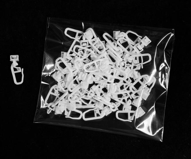 LKW Gardinen für DAF XF 106 grau - schwarz 