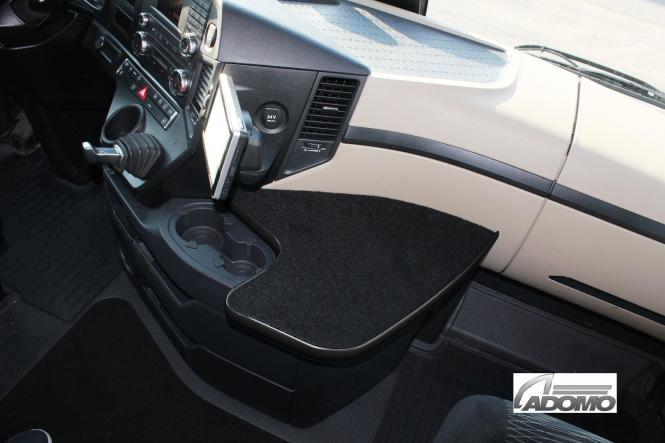 Kaffeetisch / Kaffeemaschinenhalter für Actros MP4 und Mp5 schwarz