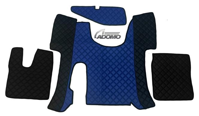 Kunstlederfußmatten Man TGS ab 2020 schwarz - blau 