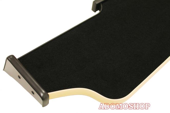 Ablagetisch Man Tgx ab 2007 bis 2020, Ausschnitt für Spurassistenten in schwarz-beige 