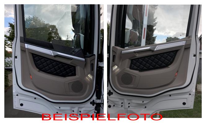 Türverkleidung für DAF XG, XG+ ab 2021, Kunstleder in blau 