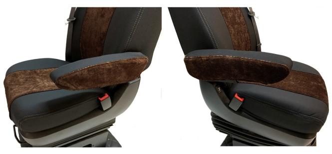 Armlehnen Bezüge für DAF XF 106 mit grammer Sitzen, 2 Stück 