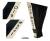2 Seitengardinen für Volvo FH Aero FH4 ​​​​​​FH5 schwarz- beige OHNE oder MIT old skool