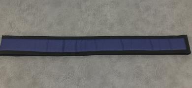 Fahrer Sockelverkleidung für den niedrigen Sitzockel -8cm. GLATT, blau