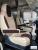Wohnmobil Kunstleder Sitzbezüge für Fiat Ducato ab 2015, mit 4 Armlehnen, beige-braun