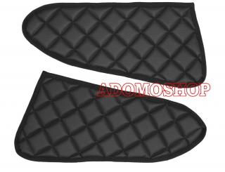 Türverkleidung für ACTROS MP5 und MP4, Kunstleder in schwarz-matt