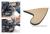 Kaffeemaschinenhalter für Actros MP5 und  Mp4 schmales Fahrerhaus, beige-schwarz
