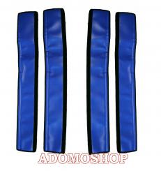 Einstiegsgriffeverkleidung für Actros Mp5 aus Kunstleder blau