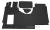 Kunstleder Fußmatten Set für  MP5 MP4 ACTROS L ab 2024 Solostar, schwarz-matt
