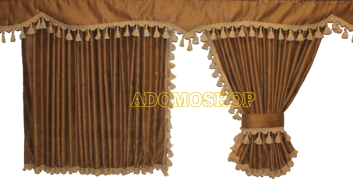 Adomo Lkw Shop Scania Gardinen Braun Beige Lkw Lkw Zubehor