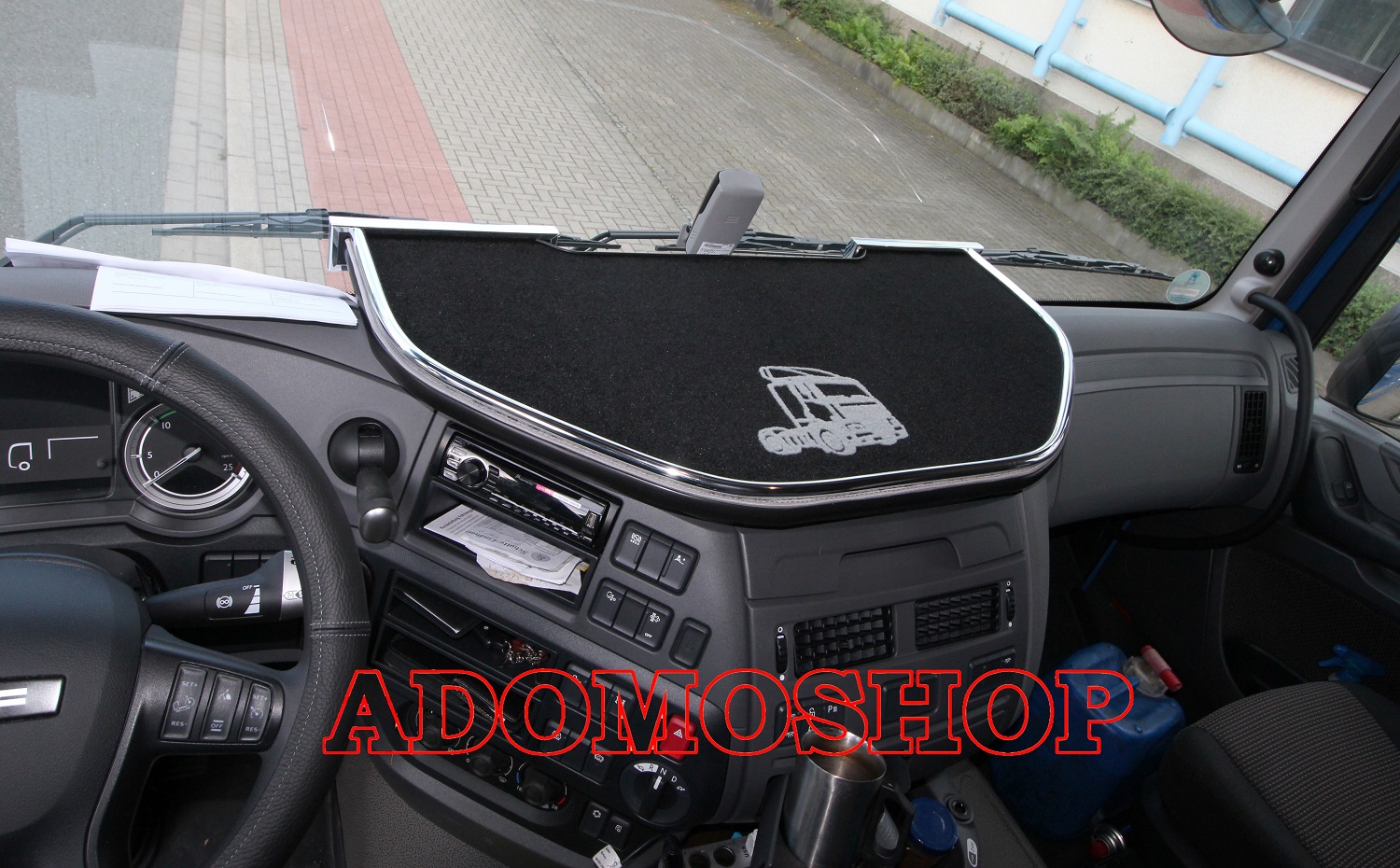 Adomo Mitteltisch, Ablagetisch für Daf Xf 106, Autograu LKWZubehör
