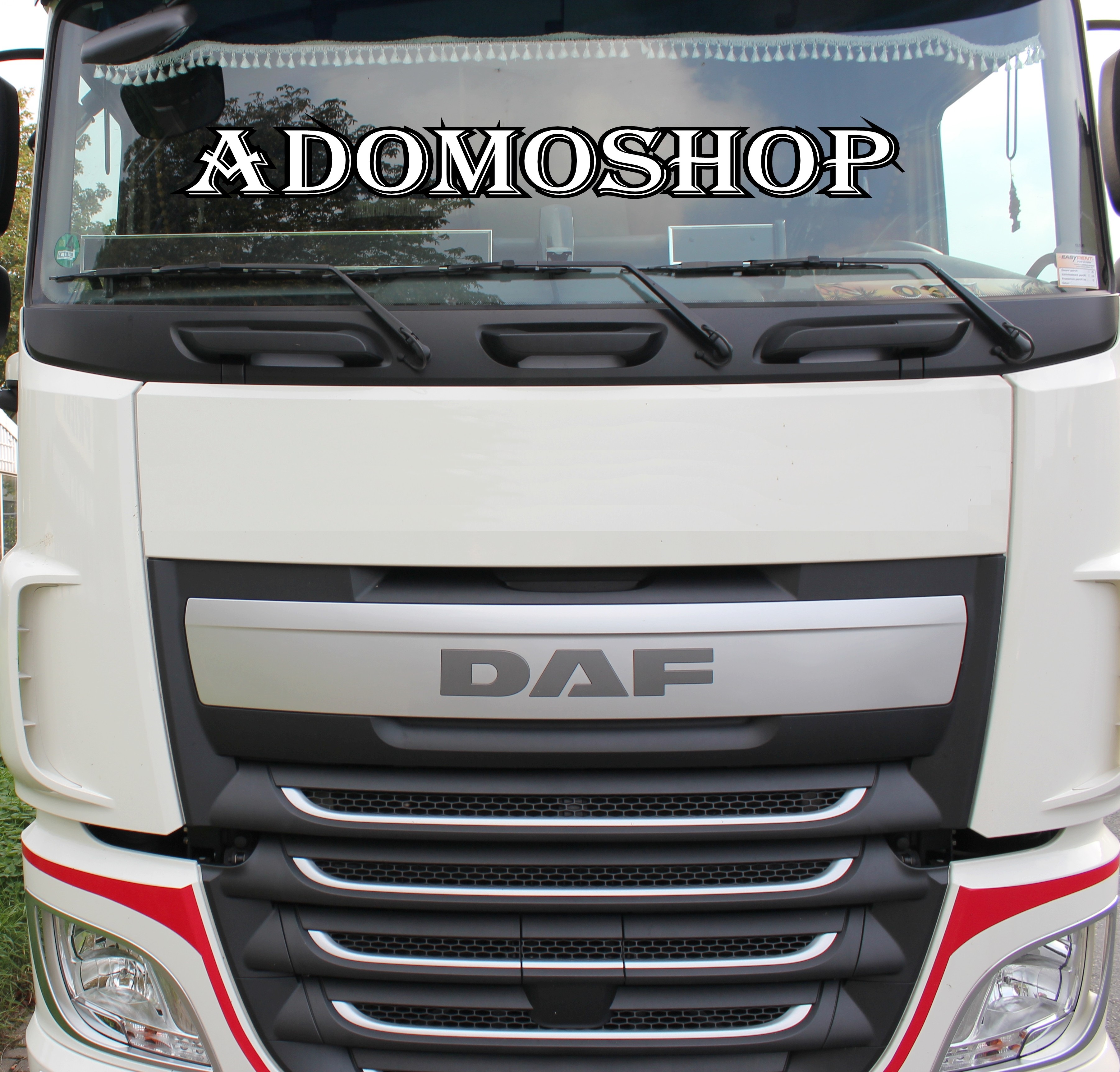 Adomo LKW-Shop, Lkw Tisch für DAF XF 106, Schublade, Auto-rot